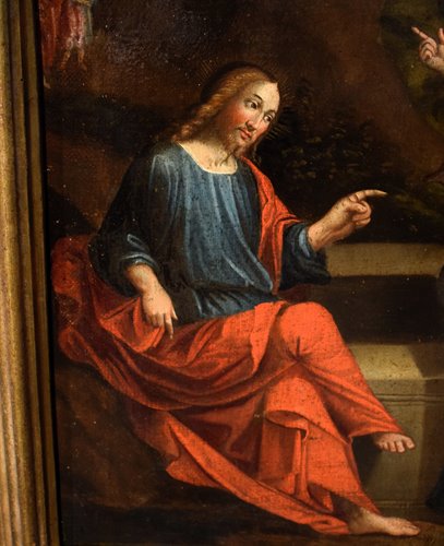 Christ and the Samaritan woman at the well